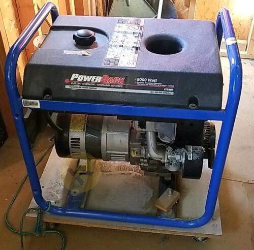 PowerBack 5000 Watt Electric Generator