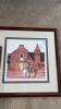 Signed and Custom Framed Lancaster County Art - 2