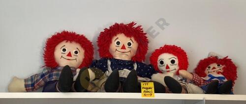 Raggedy Ann and Andy Ragdolls