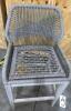 2 Benjara Outdoor Counter Stools with Woven Rope Back - 4