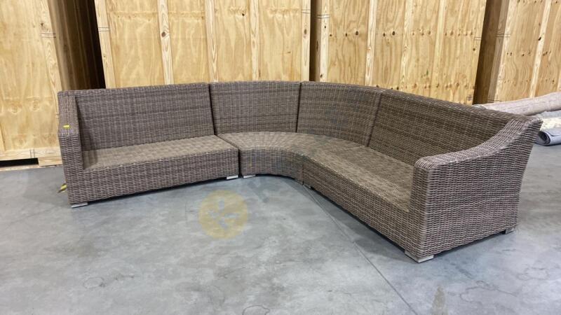 Resin Wicker Outdoor Sectional Sofa