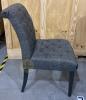 2 Tweed Tufted Side Chairs - 3