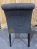 2 Tweed Tufted Side Chairs - 5