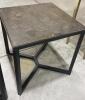 Slate Top Side Tables - 3