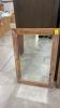 2 Rustic Wood Framed Mirrors - 3