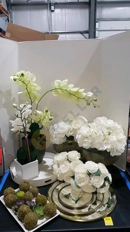 Artificial Flowers and Home Decor