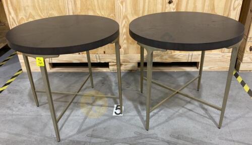 2 Universal Furniture Soliloquy Dahlia End Tables