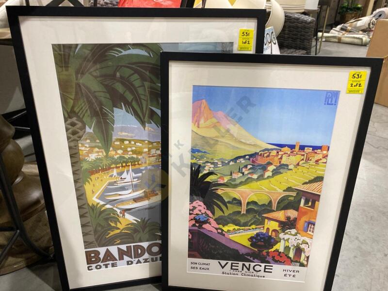 Framed Travel Prints