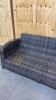 Resin Wicker Outdoor Sofa - 6