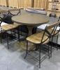 Flexsteel Modern Farmhouse Pub Table and Stools