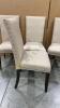 4 Upholstered Dining Chairs with Nailhead Detail by Ashley Furniture - 2