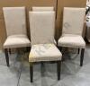 4 Upholstered Dining Chairs with Nailhead Detail by Ashley Furniture - 8