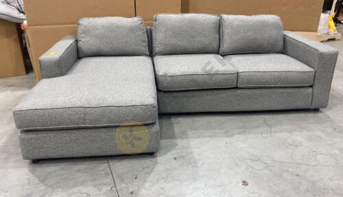 Compact Sectional Sofa by Fusion