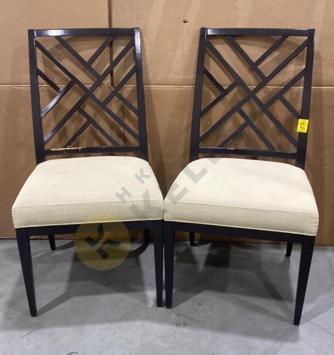 2 Side Chairs by Kunshan Furniture