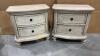 2 Side Tables or Nightstands with Drawers by Ashley Furniture