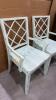 2 Distressed Painted Wooden Arm Chairs by Hooker Furniture - 3