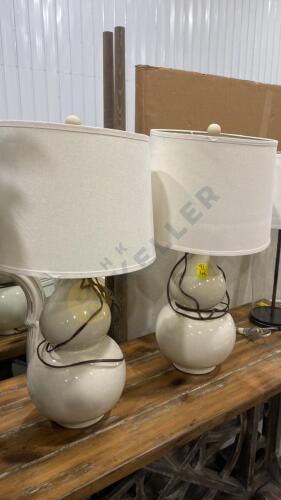 Pair of Ceramic Table Lamps