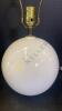 1970's Mar-kel Round Ceramic Globe Lamp - 2