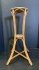 Ethiopian Jimma Tribal Stool plus Wicker and Rattan Plant Stand - 2