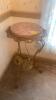 Victorian Marble Top Accent Table - 4