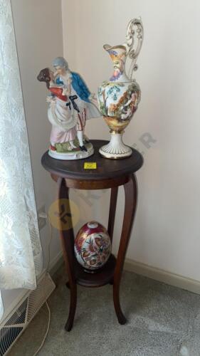 Keramos Italian Pottery, Display Stand, and More