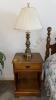 Side Tables and Brass Lamps - 2