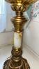 Antique Victorian Parlor Banquet Oil Lamp - 3