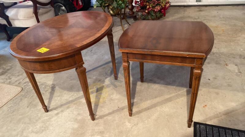 Wooden Nesting Side Tables by Heritage Grand Tour