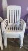 4 Resin Stackable Outdoor Chairs - 2