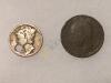 1852 3 Cent, Silver Dimes, Wheat Pennies, and More Coins - 5