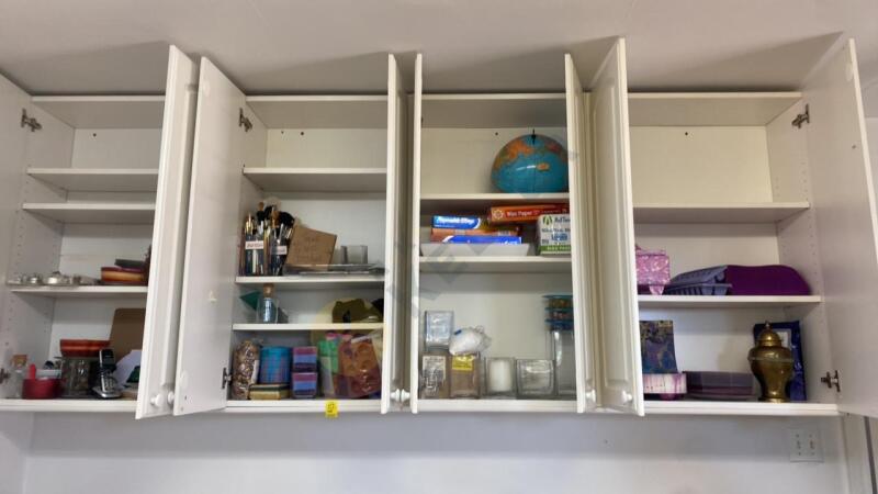 Contents of Cabinets