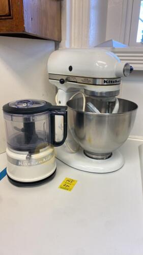 Kitchen Aid Stand Mixer and Chopper