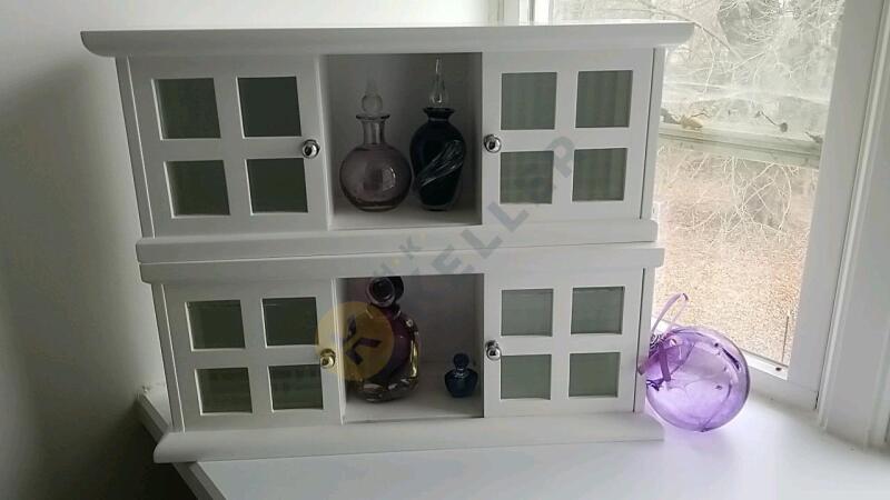 Display Shelves, Glass Vessels and Ball