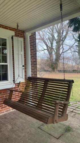 WoodenPorch Swing