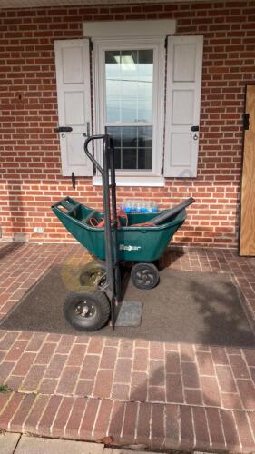 Rubber Mat, Electric Blower, Hand Cart, and Easy Roller