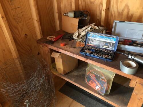 Work Bench and Contents