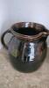 Stoneware Pottery Pitcher and Bowl - 2