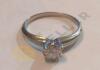 14K Gold Diamond Solitaire Ring - 2