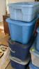 Variety of Bins with Lids - 4