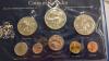 1973 Liberia Proof Coin Set, 1983 United Kingdom Proof Set, and 1977 Barbados Uncirculated Set - 2