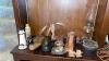 Duck Carvings, Oil Lamp, Glass Bottles and More - 2