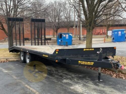 2007 Pequea 1018 Deckover 20 Foot Trailer