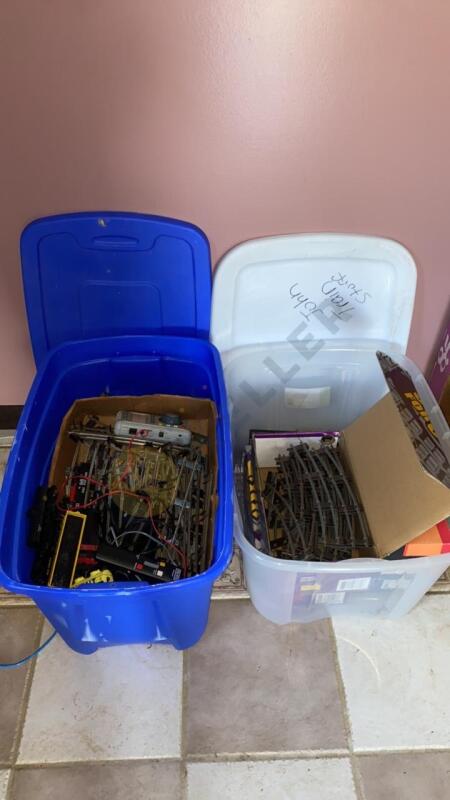 2 Bins of Train Sets