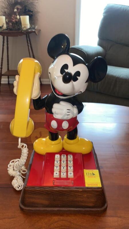 Vintage Mickey Mouse Telephone