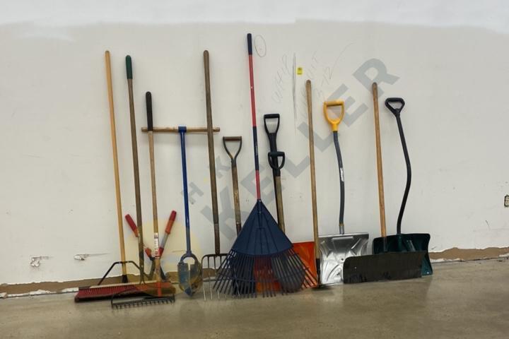 Variety of Yard Tools
