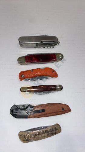 Assorted Pocket Knives