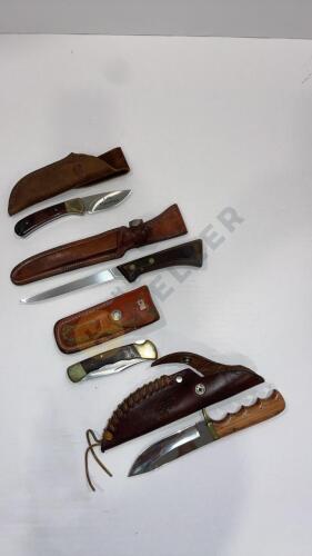 Knife Assortment with Sheaths