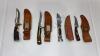 Variety of Knives with Sheaths - 2