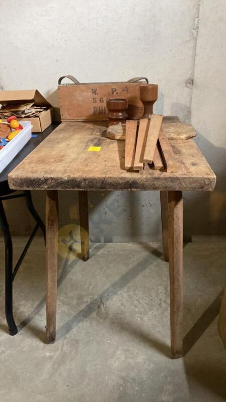 Rustic Wooden Table and More