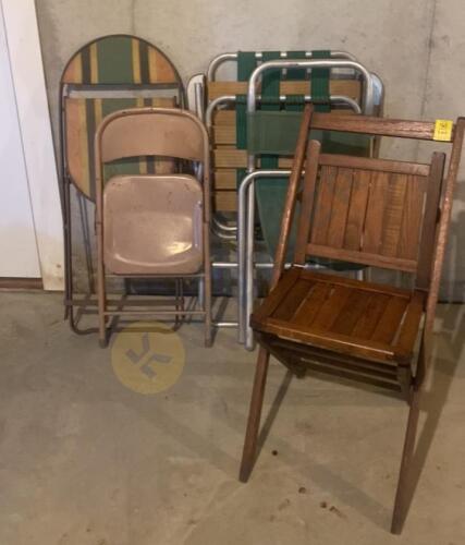 Wooden Folding Chair and Other Folding Chairs